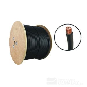 CABLE NUMERO 1 NEGRO POR PIE 24V