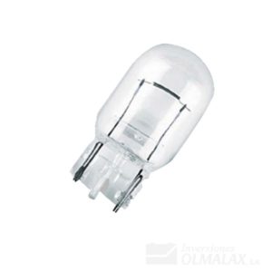 BOMBILLA DE 1 CONTACTO T20 CLARA 12V 10 UNIDADES