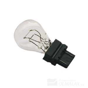 BOMBILLA DE 1 CONT 3156 12V CLARO BASE PLASTICA 10 UNID.