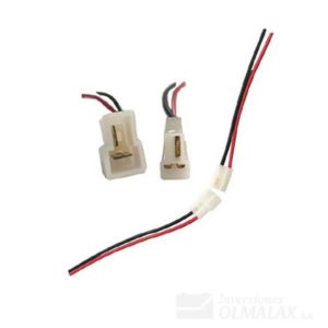SOCKET 3 ESPIGAS HEMBRA/MACHO 10 UNIDADES CABLE No 14