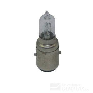 BOMBILLA P/MOTO 12 VOLT. 35/35 W. CLARA (LARGA)  10 UNID