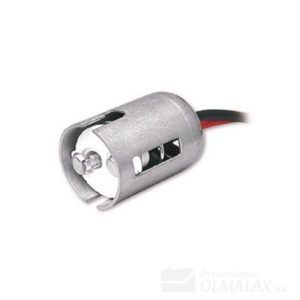 SOCKET DE 2 CONTACTOS DE METAL UNID.