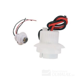 SOCKET P/BOMBILLO AUTO 2 CONTACTOS INTERIOR PLASTICO UNID.