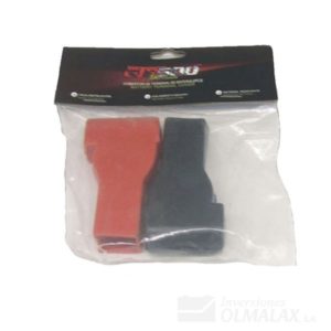 PROTECTOR DE TERMINAL ROJO-NEGRO (PAR)