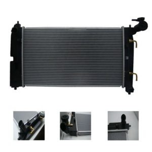 RADIADOR TOYOTA COROLLA 03-080 MATRI A/T 16 MM (2428)