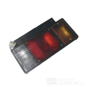 LAMPARA (H) TRASERA NPR DERECHA P/CAMION PLASTICA ROJO/AMBAR/CLARO