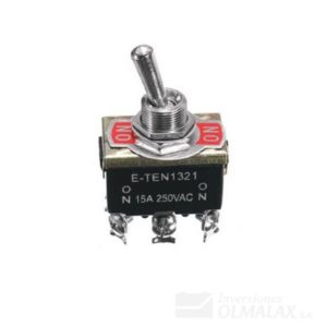 SWITCH ON-ON 6 TORNILLOS METAL UNIDAD