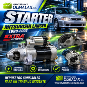 STARTER MITSUBISHI LANCER 1998-2003 EXTRA POWER