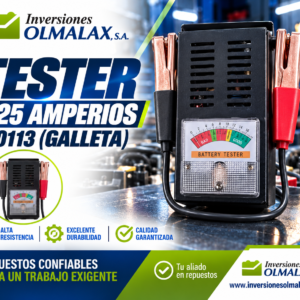 TESTER 125 AMPERIOS 50113 (GALLETA)