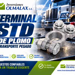 TERMINAL STD DE PLOMO P/TRANSPORTE PESADO
