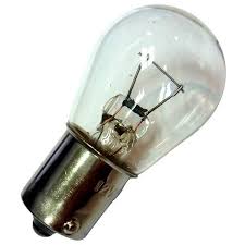 BOMBILLA DE 1 CONT (1073) CLARA 12V 21 CP 10 UNID.