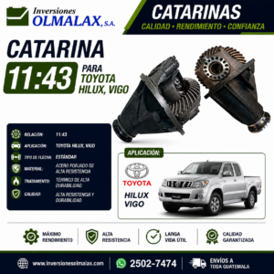 CATARINA 11:43 HILUX ,VIGO