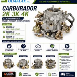 CARBURADOR 2K 3K 4K