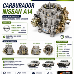CARBURADOR NISSAN A14