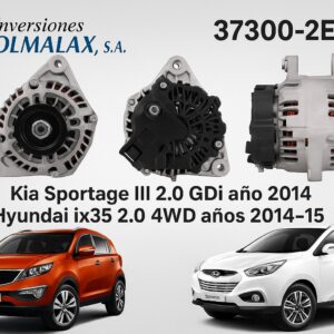 KIA SPORTAGE III 2.0 GDI AÑO 2014, HYUNDAI IX35 2.0 4WD AÑOS 2014-15