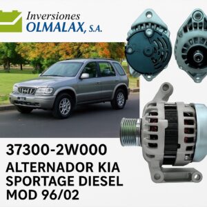 ALTERNADOR KIA SPORTAGE DIESEL MOD 96/02