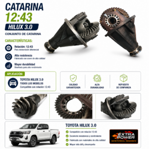 CATARINA 12:43 HILUX 3.0
