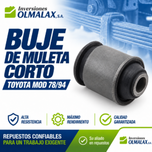 BUJE DE  MULETA CORTO TOYOTA MOD 78/94