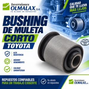 BUSHING DE MULETA CORTO TOYOTA